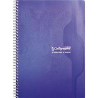 Cahier reliure hélicoïdale A4 100 pages seyes 70g - Image principale