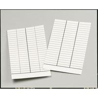 Fiche bibliothèque. A retourner 3 colonnes 75 x 125mm (Paquet de 250) - Image principale