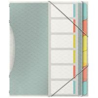 Trieur 6 compartiments 24x33 cm polypropylène couleur - Image principale