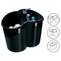 Duo de corbeilles pour tri sélectif 100% recyclées et recyclables - Image principale