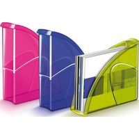 Porte-revues 'Happy', dim. 25x8x33 cm - Bleu - Image principale