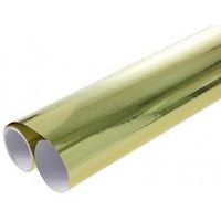 Rouleau de papier métallisé 2,00 x 0,70 m - or - Image principale