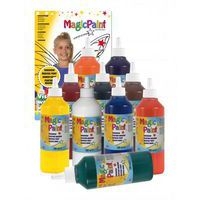 Assortiment 10 flacons 500 ml gouache Magic Paint - Image principale