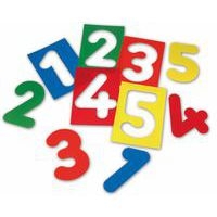 Valisette de 10 pochoirs les chiffres de 0 à 9. - Image principale