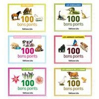 Bons points 5,7 x 7,8 cm (Boîte de 100) - dinosaures - Image principale