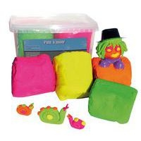 Assortiment 12 Pains 167G De Pâte À Jouer Fluo - Image principale