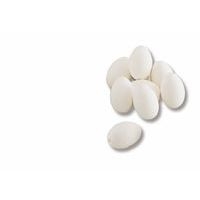 Oeufs cotillons 60 mm x 43 mm blancs (Sachet de 10) - Image principale