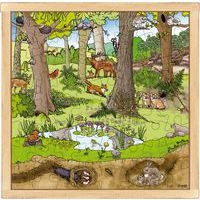 Puzzle 'forêt au printemps' - Image principale