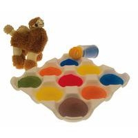 Lot de 6 sacs de 500 gr de sable naturel coloré fin + 6 salières à remplir offertes - Image principale