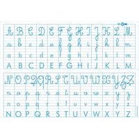 Tableau blanc effaçable a sec 70 x 100 cm - abécédaire (non effaçable à sec) - Image principale