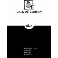 Feuille papier calque 70gr format 21x29.7 (Pochette de 12) - Image principale