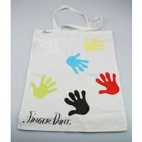 Sac shopping enfant en coton naturel 37 x 42 cm (Ensemble de 12) - Image principale