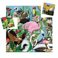 Puzzle magnétique 'oiseaux' 16 pièces - Image principale
