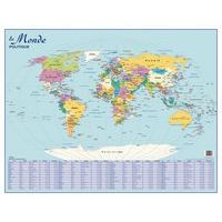 Carte murale monde politique - Image principale