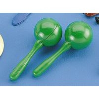 Maracas ronds en plastique (Paire) - Image principale