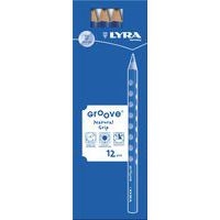 Crayon graphite Lyra Groove Maxi (Etui de 12) - Image principale