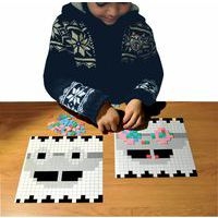 Lot de 8 fiches modèles pour carres mosaïques mousse - Image principale