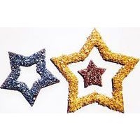 Lot 3 salières 150g gravier métallisé or argent cuivre - Image principale