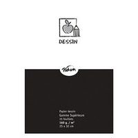 Feuille dessin blanc 160 g 25 x 32 cm gamme supérieure (Pochette de 15) - Image principale