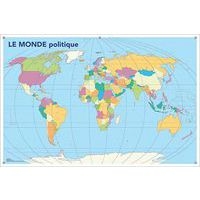 Carte muette recto/verso monde - Image principale