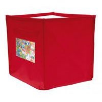 Lot de 4 paniers carrés en tissu - Image principale