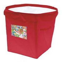 Lot de 4 paniers ronds en tissu - Image principale