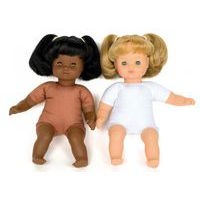 Bébé africain 30 cm avec cheveux - Image principale