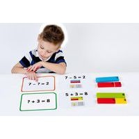 20 cartes d'exercices pour réglettes de mathématiques - Image principale