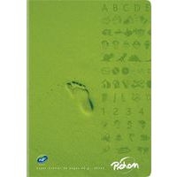 Cahier piqûre 96 pages 24x32 cm seyes super 90g - Vert - Image principale