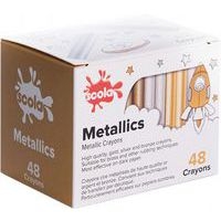 Boîte 48 craies métallique à la cire - Image principale