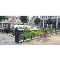 Poubelle connectée Bigbelly avec compacteur - Image 3