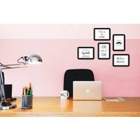 Lot de 2 Pochette d'affichage adhésive A5 - Tarifold - Noir - Image 5