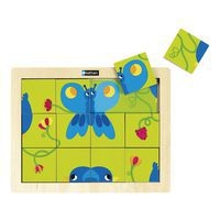 Puzzle magique - oiseau - papillon - Image 2