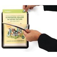 Pochette-cadre d'affichage Magneto - Dos adhésif repositionnable - A5 - Tarifold - Image 5