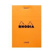 Bloc agrafé orange N 11 7,4x10,5 cm 80 feuillets 80g - Image principale