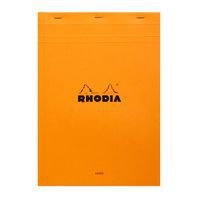 Bloc agrafé orange N 18 21x29,7 cm 80 feuillets 80g - Image principale