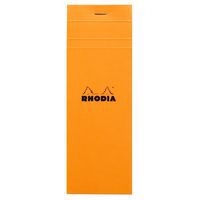 Bloc agrafé orange N 8 7,4x21 cm 80 feuillets 5x5 80g - Image principale
