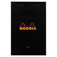 Bloc agrafé noir N 14 11x17 cm 80 feuillets 80g - Image principale