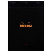 Bloc agrafé noir N 18 21x29,7 cm 80 feuillets 80g - Image principale