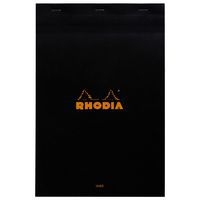 Bloc agrafé noir N 19 21x31,8 cm 80 feuillets 80g - Image principale