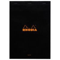 Bloc agrafé noir N 18 21x29,7 cm 80 feuillets uni 80g - Image principale