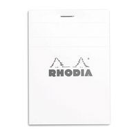 Bloc agrafé blanc N 12 8,5x12 cm 80 feuillets 5x5 80g - Image principale