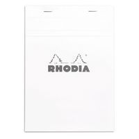 Bloc agrafé blanc N 16 14,8x21 cm 80 feuillets 5x5 80g - Image principale