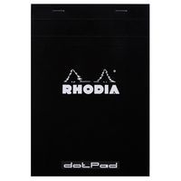 Bloc agrafé noir dotpad N 16 14,8x21 cm 80 feuillets 80g - Image principale