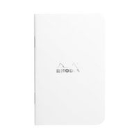 Carnet piqué blanc 7,5x12 cm 48p 5x5 non détachables 80g - Image principale