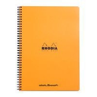 Cahier orange reliure intégrale réglure dot - Rhodia - Image principale