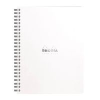 Notebook reliure intégrale blanc 16x21 cm 160 pages 5x5 - Image principale