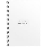 Notebook reliure intégrale blanc A4+ 5x5 avec cadre en-tête - Image principale