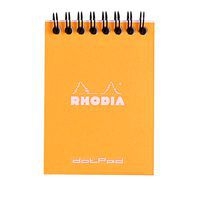 Bloc reliure intégrale orange dot 7,5x10,5 cm 80 feuillets - Image principale