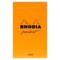 Bloc Pocket orange 7,5x12 cm 40 feuillets ligné 80g - Image principale